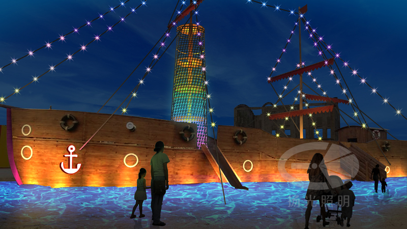 主題樂(lè)園景觀照明