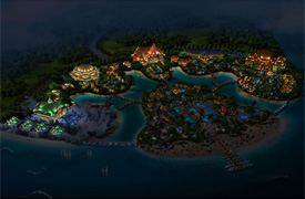 恒大?；◢u景觀(guān)照明