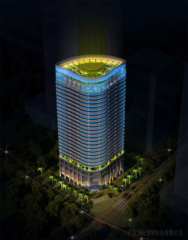 海南南洋國(guó)際夜景亮化
